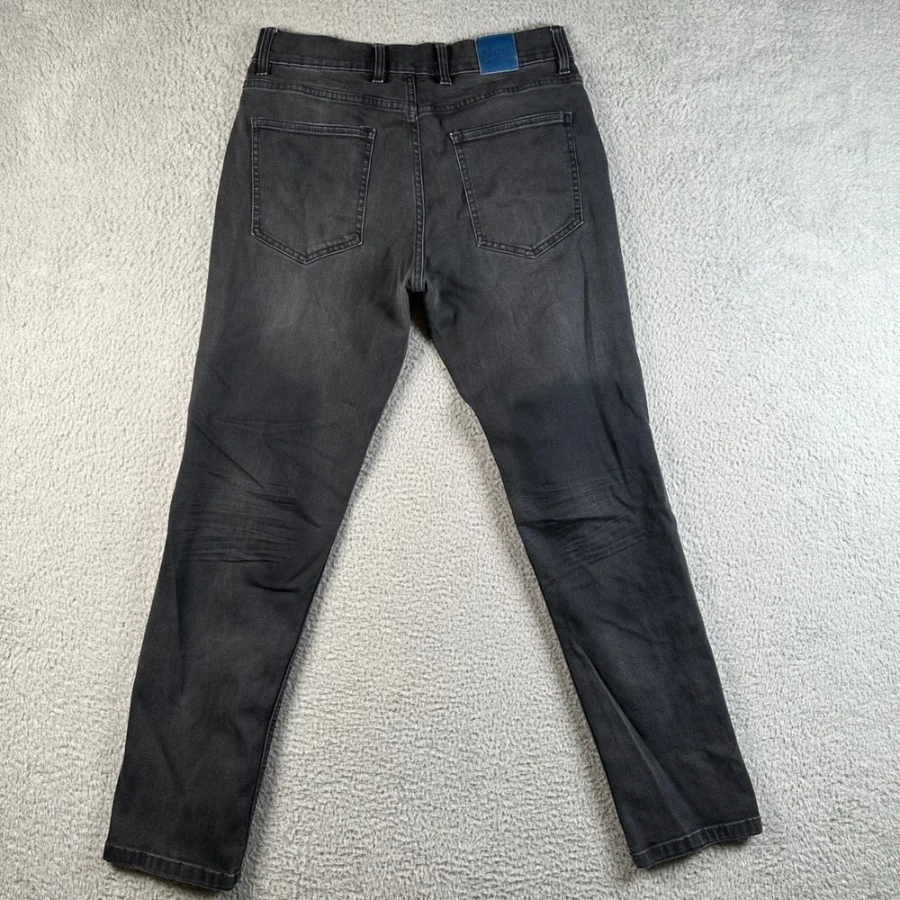 Mugsy Jeans Mags Mens 32x32 Faded Black Slim Fit Stretch Denim FLX4NKG Comfort